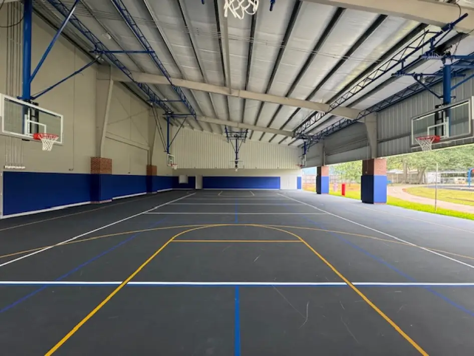 Covered Basketball Court